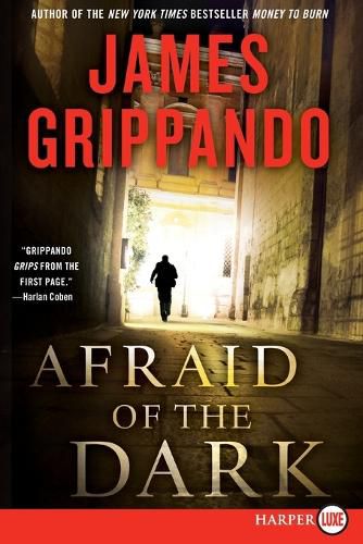 Cover image for Afraid of the Dark Large Print