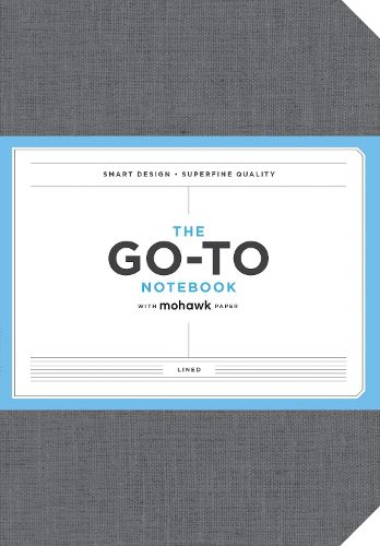 Cover image for Go To Notebook With Mohawk Paper Slate Grey Lined