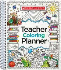 Cover image for Teacher Coloring Planner