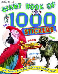 Cover image for Giant Book of 1000 Stickers