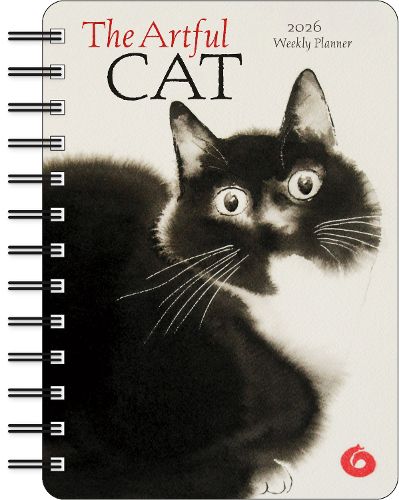 Cover image for The Artful Cat 2026 Weekly Planner Calendar