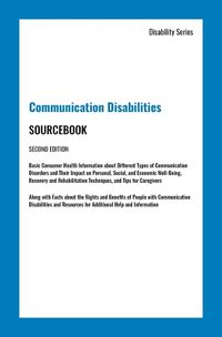 Cover image for Communication Disabilities Sourcebook, Second Edition