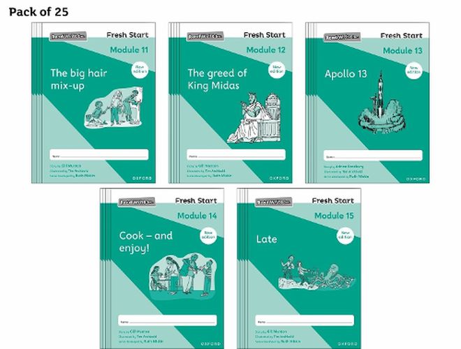 Read Write Inc. Fresh Start: 2024 Modules 11-15 - Pack of 25