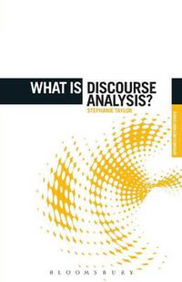 Cover image for What is Discourse Analysis?