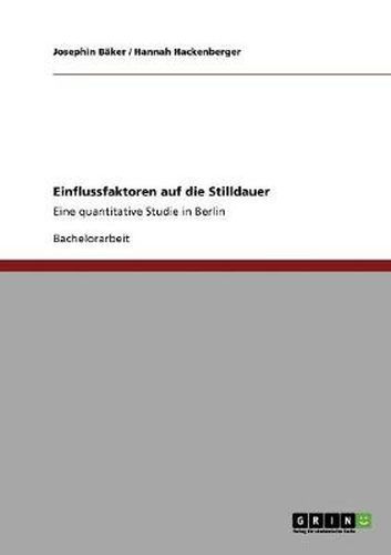 Cover image for Einflussfaktoren auf die Stilldauer: Eine quantitative Studie in Berlin
