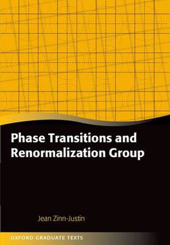 Cover image for Phase Transitions and Renormalization Group