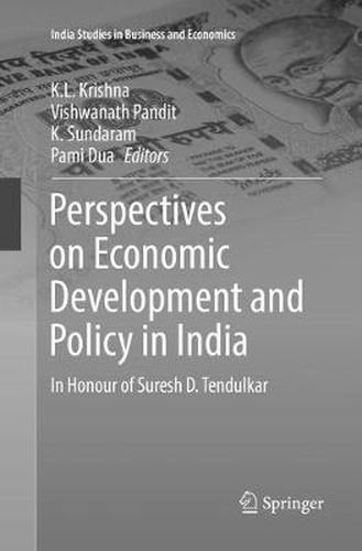 Cover image for Perspectives on Economic Development and Policy in India: In Honour of Suresh D. Tendulkar