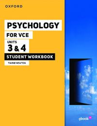 Cover image for Psychology for VCE Unit 3 & 4 Student Workbook+obook pro