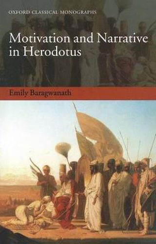 Cover image for Motivation and Narrative in Herodotus