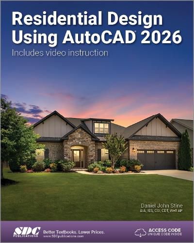 Cover image for Residential Design Using AutoCAD 2026