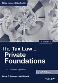 Cover image for The Tax Law of Private Foundations, 5th Edition 2020 cumulative supplement