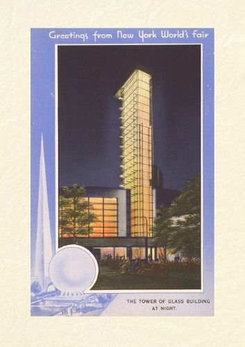 Cover image for Vintage Lined Notebook Greetings from New York World's Fair, Tower of Glass