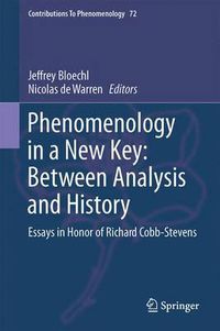 Cover image for Phenomenology in a New Key: Between Analysis and History: Essays in Honor of Richard Cobb-Stevens