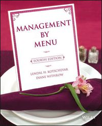 Cover image for Management by Menu