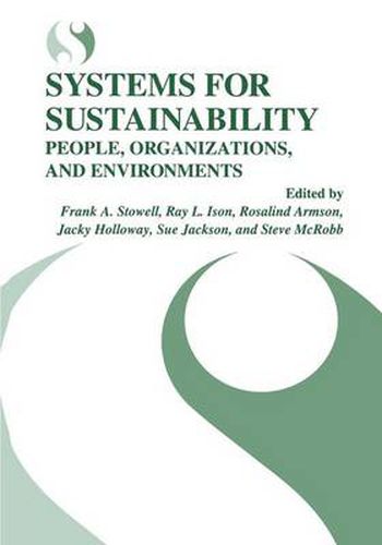 Cover image for Systems for Sustainability: People, Organizations, and Environments