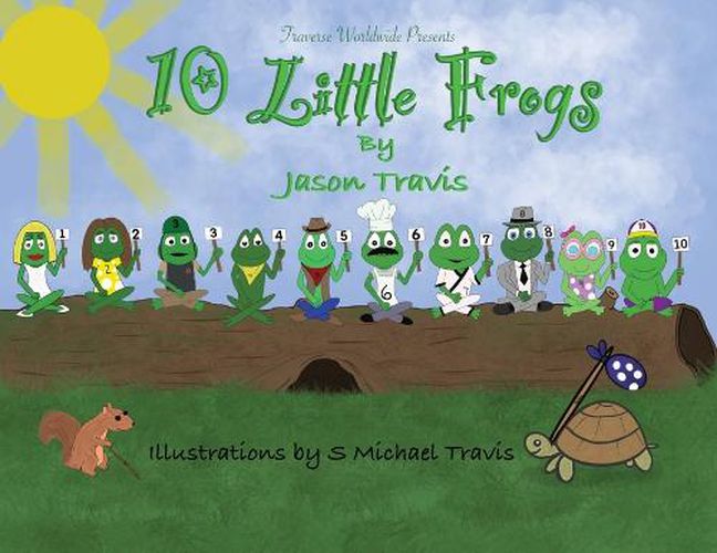 Cover image for 10 Little Frogs