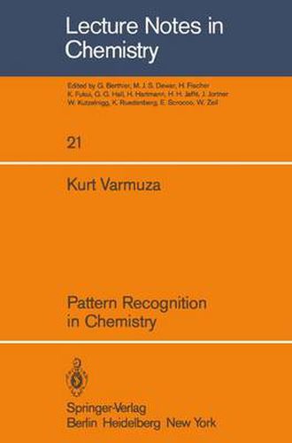 Cover image for Pattern Recognition in Chemistry