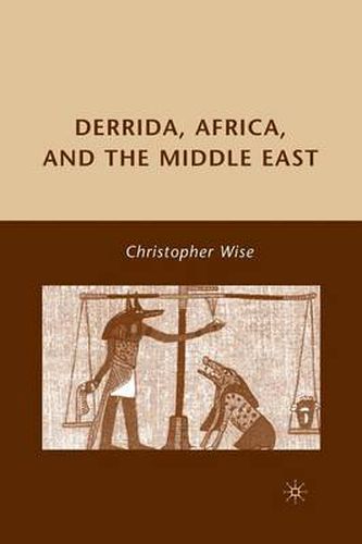 Cover image for Derrida, Africa, and the Middle East