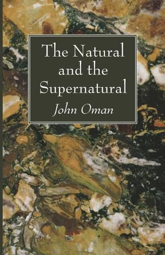 Cover image for The Natural and the Supernatural