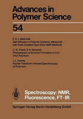 Cover image for Spectroscopy: NMR, Fluorescence, FT-IR