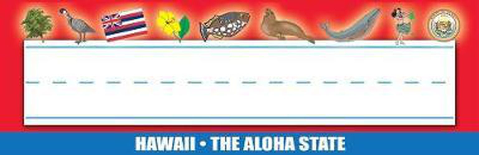 Cover image for Hawaii Nameplates - Pack of 36