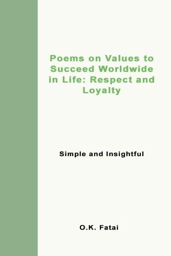 Cover image for Poems on Values to Succeed Worldwide in Life