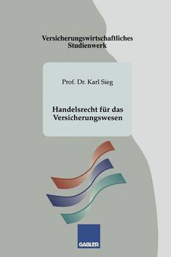 Cover image for Handelsrecht fur das Versicherungswesen