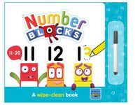 Cover image for Numberblocks 11-20: A Wipe-Clean Book