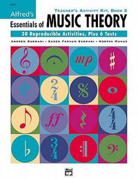 Cover image for Teacher's Activity Kit, Book 2: Alfred'S Essentials of Music Theory
