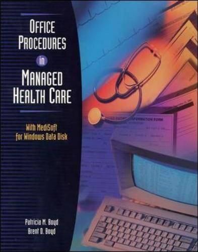 Cover image for Office Procedures in Managed Health Care