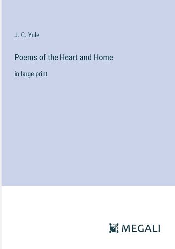 Cover image for Poems of the Heart and Home