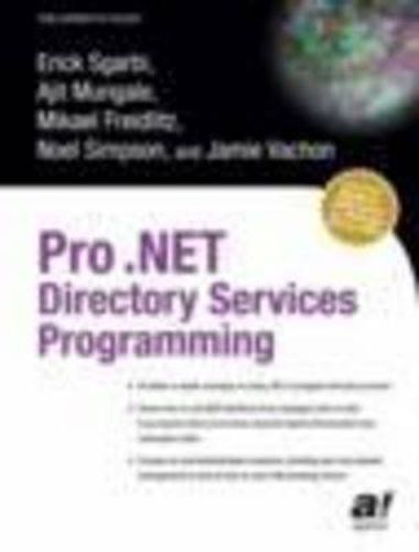 Pro .NET Directory Services Programming