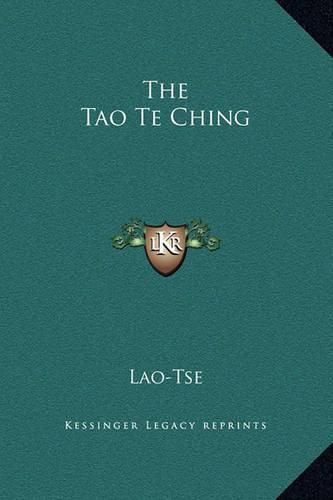 Cover image for The Tao Te Ching