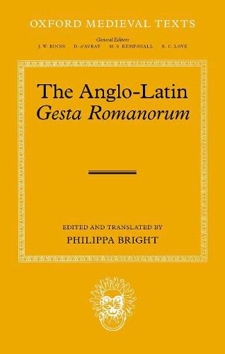 Cover image for The Anglo-Latin Gesta Romanorum