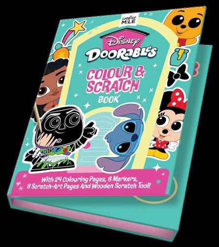 Cover image for Disney Doorables Colour and Scratch Book