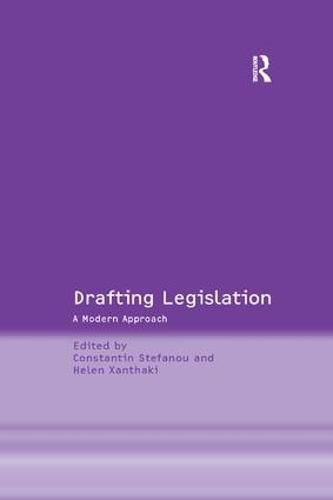 Cover image for Drafting Legislation: A Modern Approach