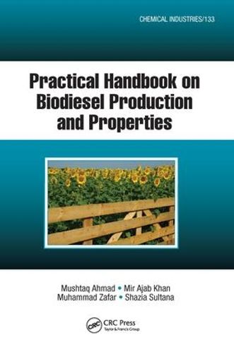 Cover image for Practical Handbook on Biodiesel Production and Properties