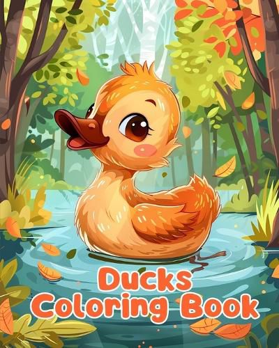 Cover image for Ducks Coloring Book