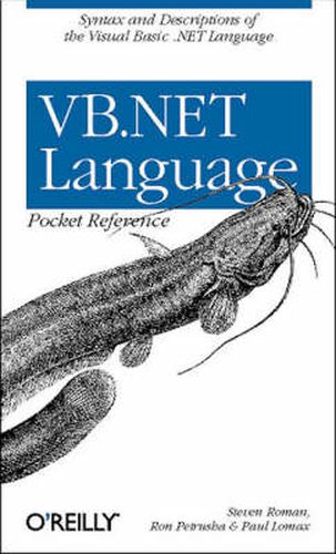 Cover image for VB NET Language Pocket Reference