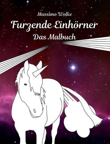 Cover image for Furzende Einhoerner - Das Malbuch