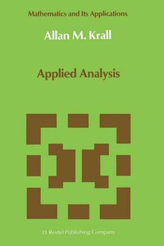 Cover image for Applied Analysis