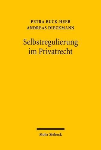 Cover image for Selbstregulierung im Privatrecht