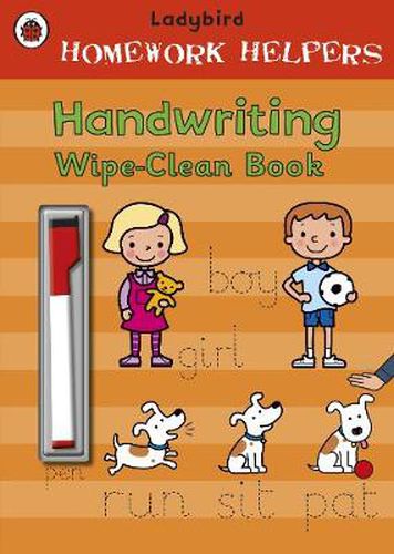 Cover image for Ladybird Homework Helpers: Handwriting Wipe-Clean Book