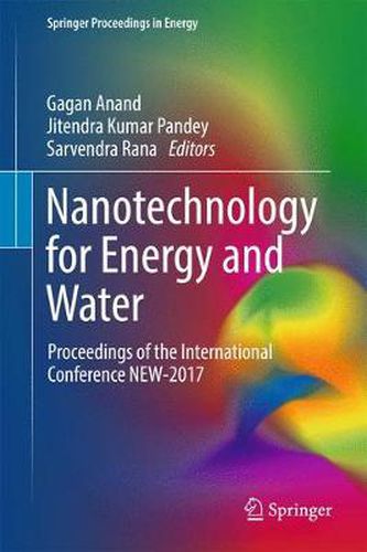 Cover image for Nanotechnology for Energy and Water: Proceedings of the International Conference NEW-2017