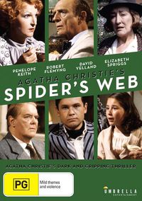 Cover image for Agatha Christies Spiders Web Dvd