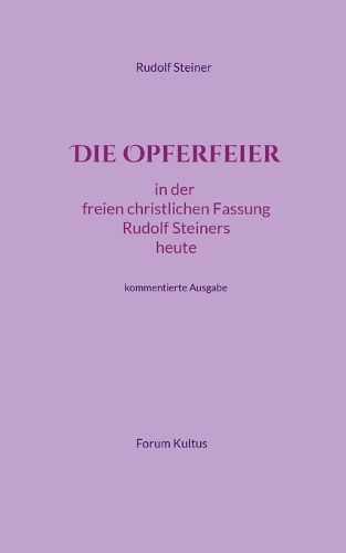 Cover image for Die Opferfeier