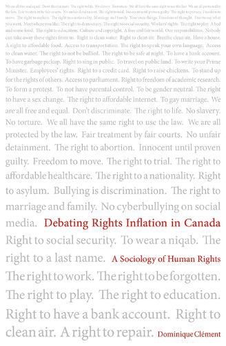 Cover image for Debating Rights Inflation in Canada: A Sociology of Human Rights