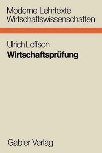 Cover image for Wirtschaftsprufung