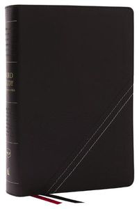 Cover image for NKJV, Word Study Reference Bible, Bonded Leather, Black, Red Letter, Comfort Print: 2,000 Keywords that Unlock the Meaning of the Bible