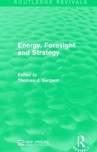 Cover image for Energy, Foresight and Strategy